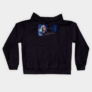 Fleetwood Mac's Soulful Siren Portraits Of Christine Mcvie Kids Hoodie